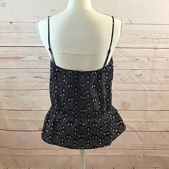 XXI Boutique, Peplum Spaghetti Strap Tank w/ Tie Waist- Size Medium - Picture 6 of 8